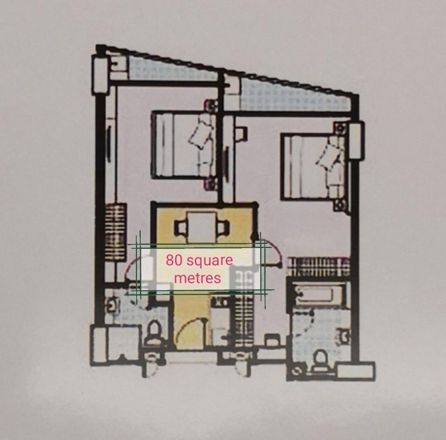 צ'יאנג מאי U-Home Private 80-86Sqm Adjustable 2Bedrooms Wooden Decor 80平米 מראה חיצוני תמונה